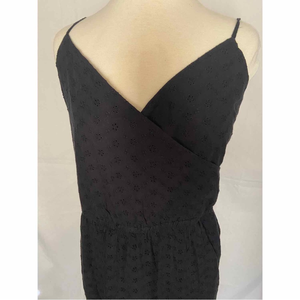 Style & Co Women's Sleeveless Eyelet Midi Dress Plus Black Size 2X NWT - Picture 3 of 4